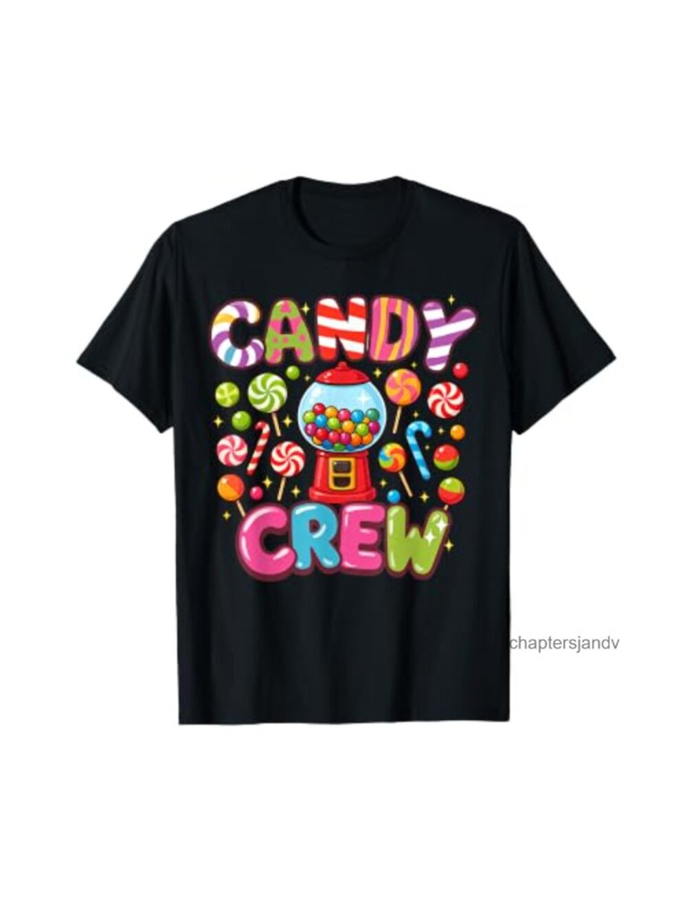 Candy Crew Graphic T-Shirt Cotton Lightweight Casual Classic Fit
